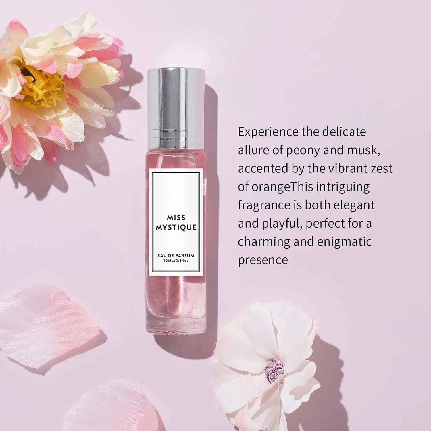 LUNOON Miss Mystery Perfume 10ml [Peony + Light Pink]