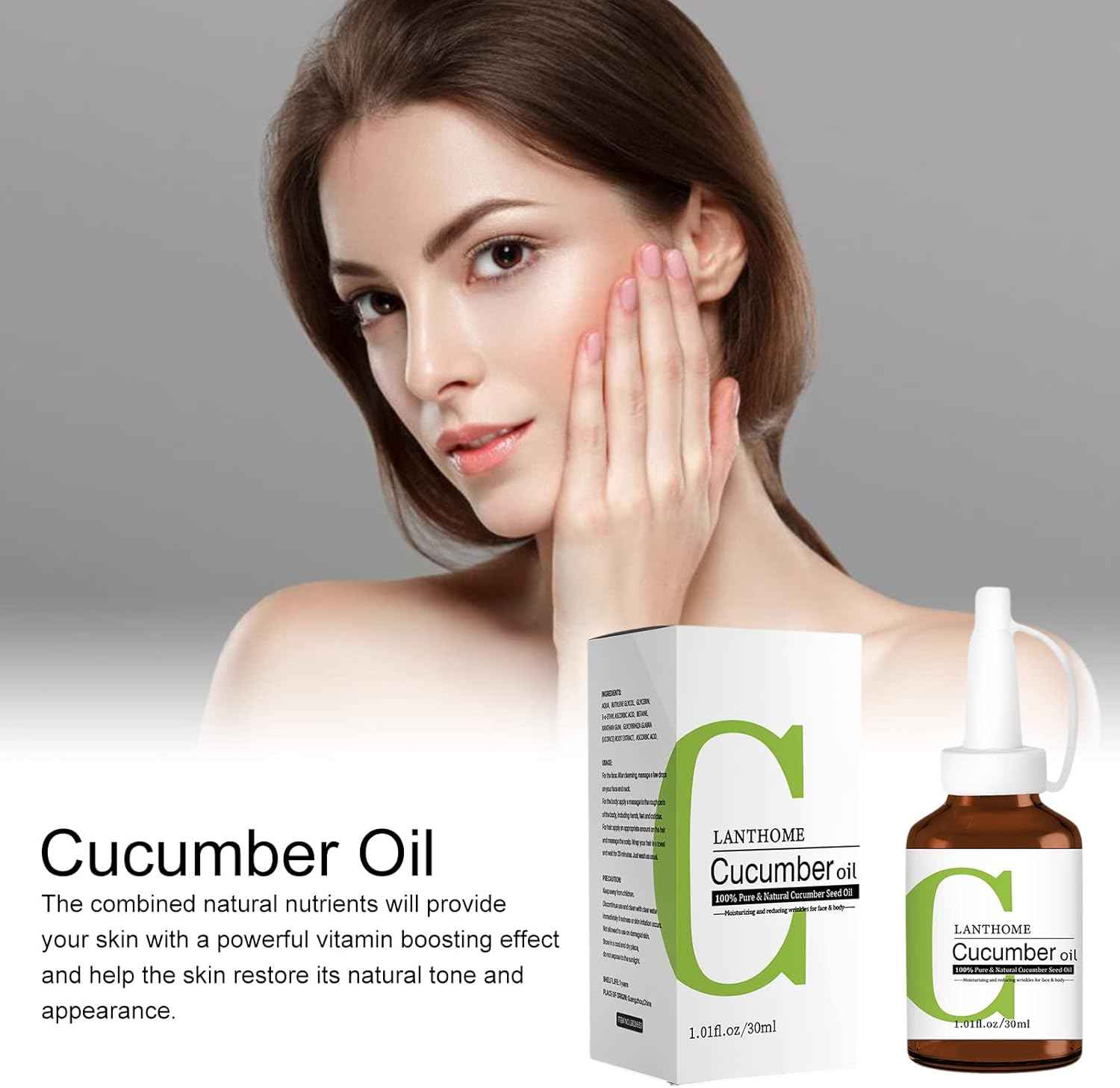 Cucumber Oil | Cucumber Oil for Facial Nourishment | All-natural nourishing