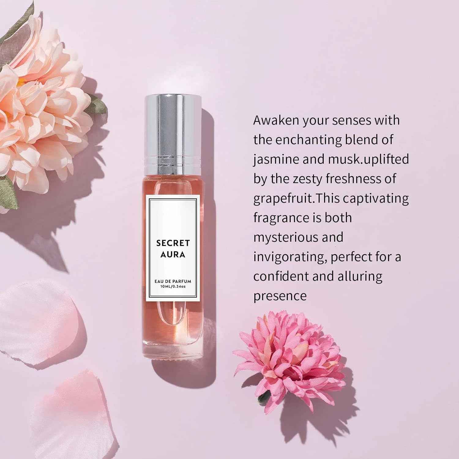 LUNOON Secret Halo Perfume 10ml [Jasmine + Light Orange]