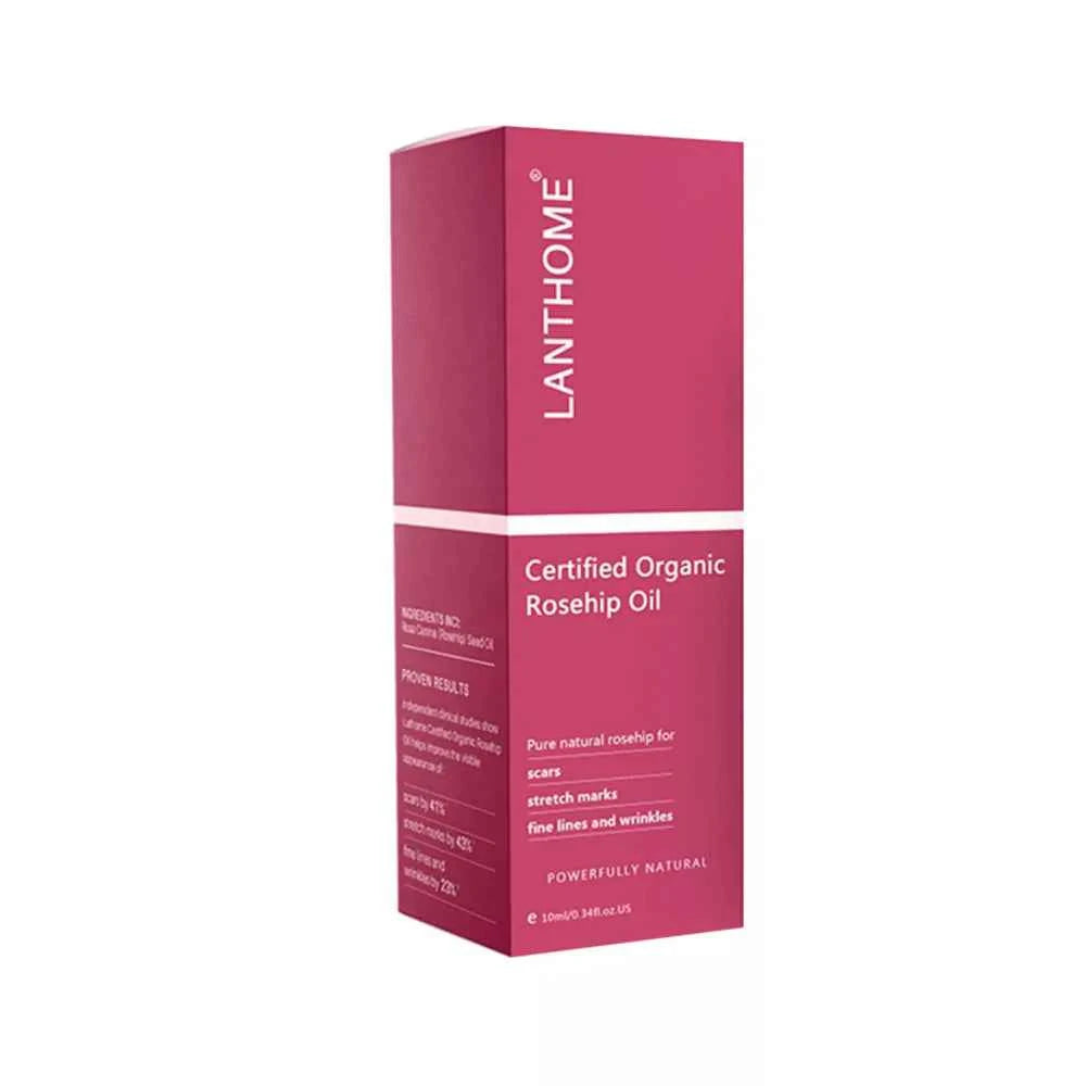 LANTHOME Rosehip Oil Skincare Serum - Pure Natural Serum for Radiant Skin
